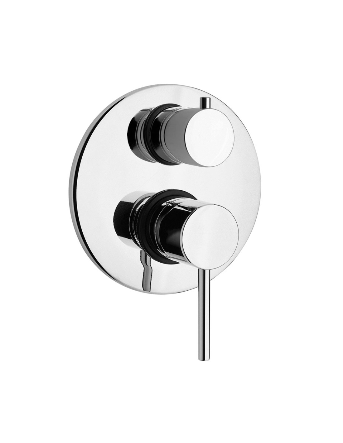 Miscelatore-monocomando-incasso-doccia-2-vie-ottone-cromo-lucido-essenza