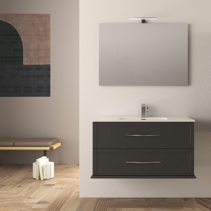 mobile-bagno-design-contemporaneo-ted-sospeso-100-cm-con-cassetti-grigio-grafite