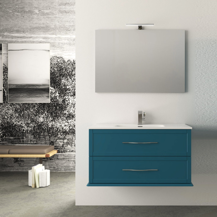 mobile-bagno-design-contemporaneo-ted-sospeso-100-cm-con-cassetti-blu-petrolio