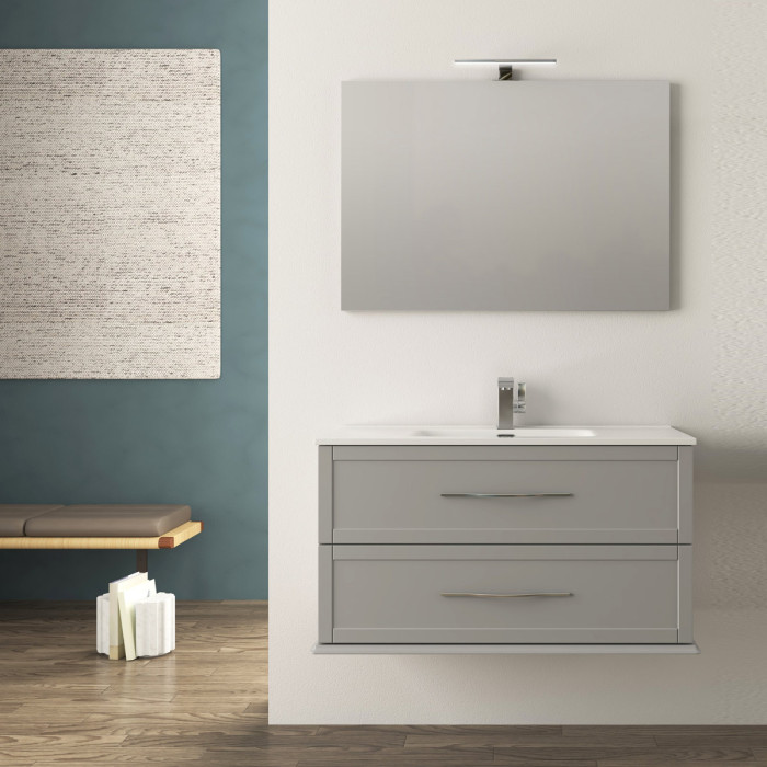 mobile-bagno-design-contemporaneo-ted-sospeso-100-cm-con-cassetti-grigio-nuvola