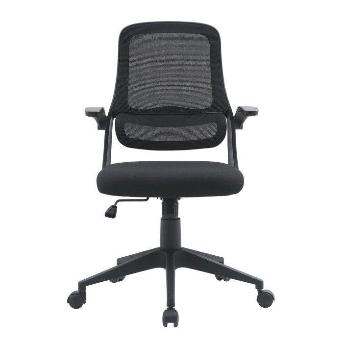 poltrona-ufficio-girevole-in-tessuto-nero-lyon-braccioli-ribaltabili