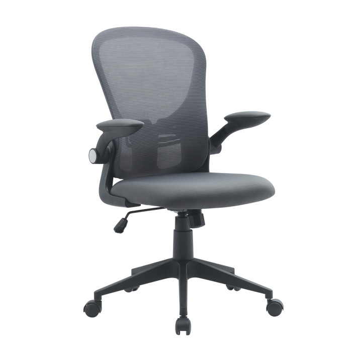 poltrona-ufficio-girevole-in-tessuto-grigio-taho-braccioli-ribaltabili-supporto-lombare