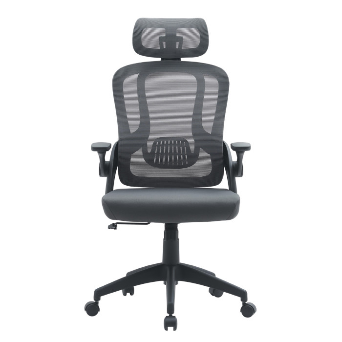 poltrona-ufficio-girevole-in-tessuto-grigio-delphi-braccioli-ribaltabili-supporto-lombare