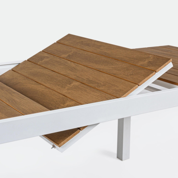 tavolo-giradino-160-allungabile-240-bianco-doghe-effetto-legno-teak