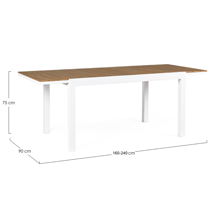 tavolo-giradino-160-allungabile-240-bianco-doghe-effetto-legno-teak