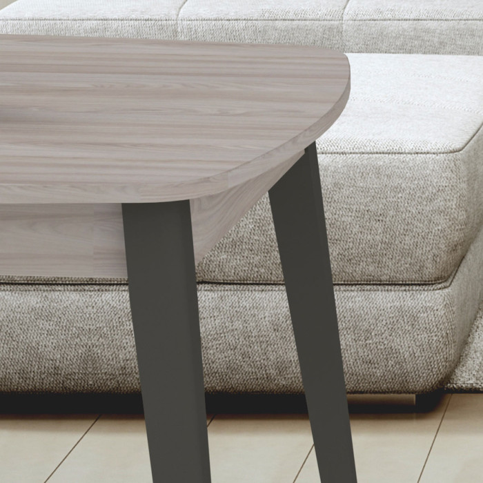 Tavolo rettangolare allungabile 160/240x90 cm MERCURIO olmo perla