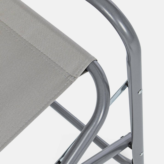 Sedia regista olbia pieghevole in acciaio per piscina e al mare rock