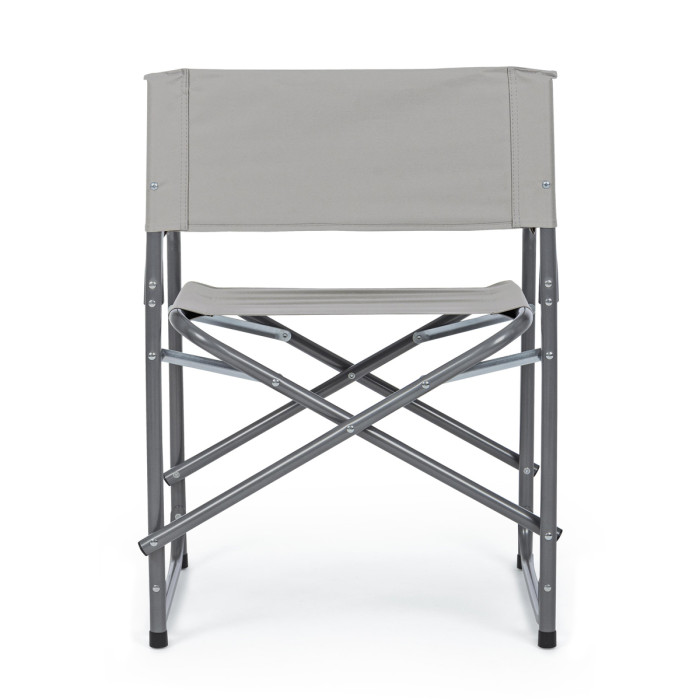 Sedia regista olbia pieghevole in acciaio per piscina e al mare rock