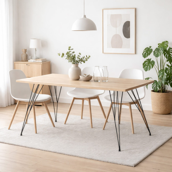 iron-tavolo-rettangolare-l160xp90xh76-cm-piano-in-legno-rubber-naturale-struttura-acciaio-nero