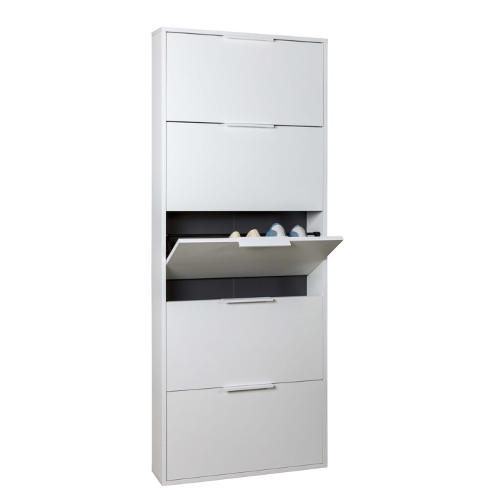 mobile-scarpiera-portascarpe-salvaspazio-5-ribalte-L65xP15xH174-bianco-opaco