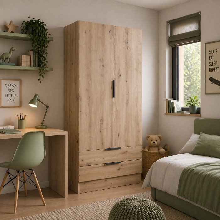 bambey-armadio-cameretta-2-ante-2-cassetti-L82xP46xH184-cm-rovere-artisan