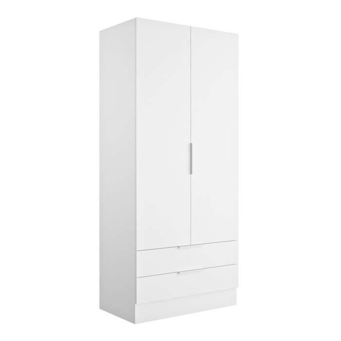 bambey-armadio-cameretta-2-ante-2-cassetti-L82xP46xH184-cm-bianco-opaco