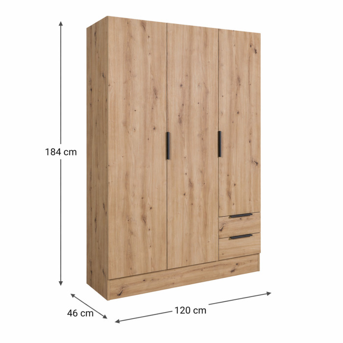 bambey-armadio-cameretta-2-ante-2-cassetti-L120xP46xH184-cm-rovere-artisan