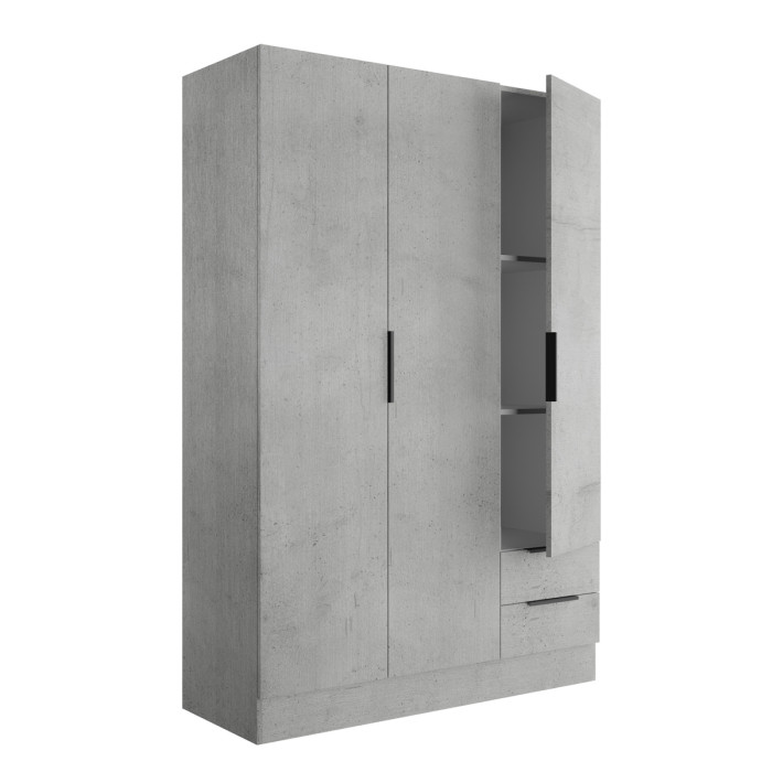 bambey-armadio-cameretta-3-ante-2-cassetti-L120xP46xH184-cm-cemento