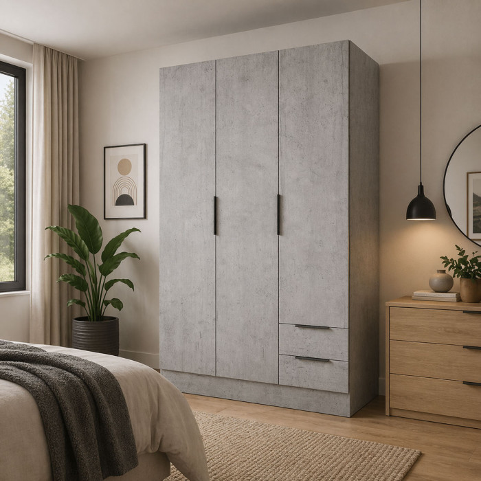 bambey-armadio-cameretta-3-ante-2-cassetti-L120xP46xH184-cm-cemento