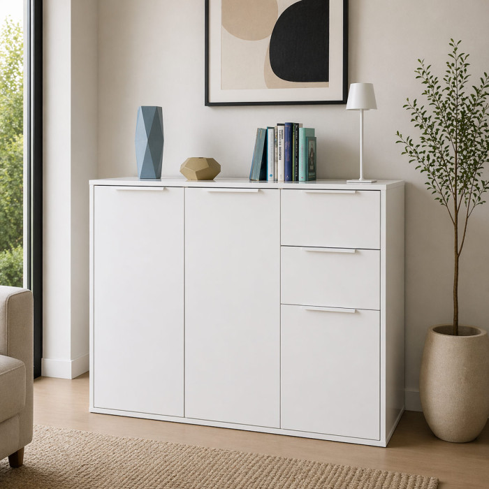 bambey-mobile-madia-3-ante-2-cassetti-L106xP35xH88-cm-bianco-lucido