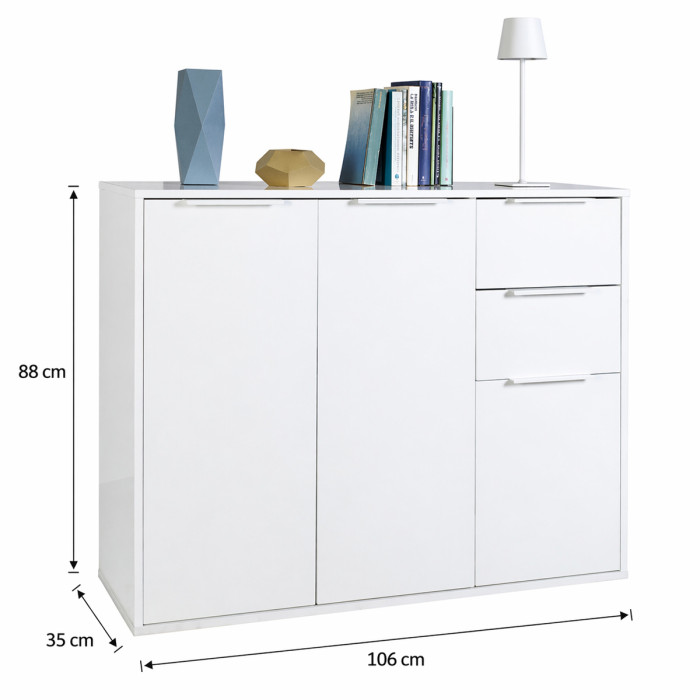 bambey-mobile-madia-3-ante-2-cassetti-L106xP35xH88-cm-bianco-lucido
