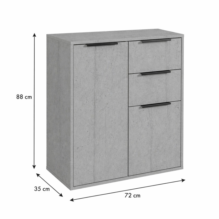 bambey-mobile-madia-2-ante-2-cassetti-L72xP35xH88-cm-cemento-opaco