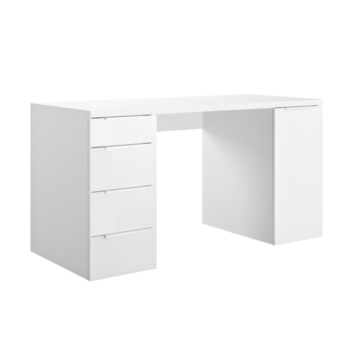 scrivania-cameretta-studio-4-cassetti-anta-L146xP60xH75-bambey-bianco