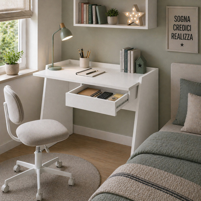 scrivania-portapc-smart-con-cassetto-desk-bianco-frassinato-L90xP60xH80-cm