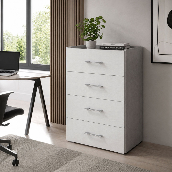 mobile-4-cassetti-arredo-casa-studio-L60xP40xH87-cm-contemporary-bianco-cemento