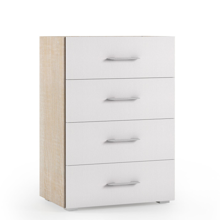 mobile-4-cassetti-arredo-casa-studio-L60xP40xH87-cm-contemporary-bianco-rovere
