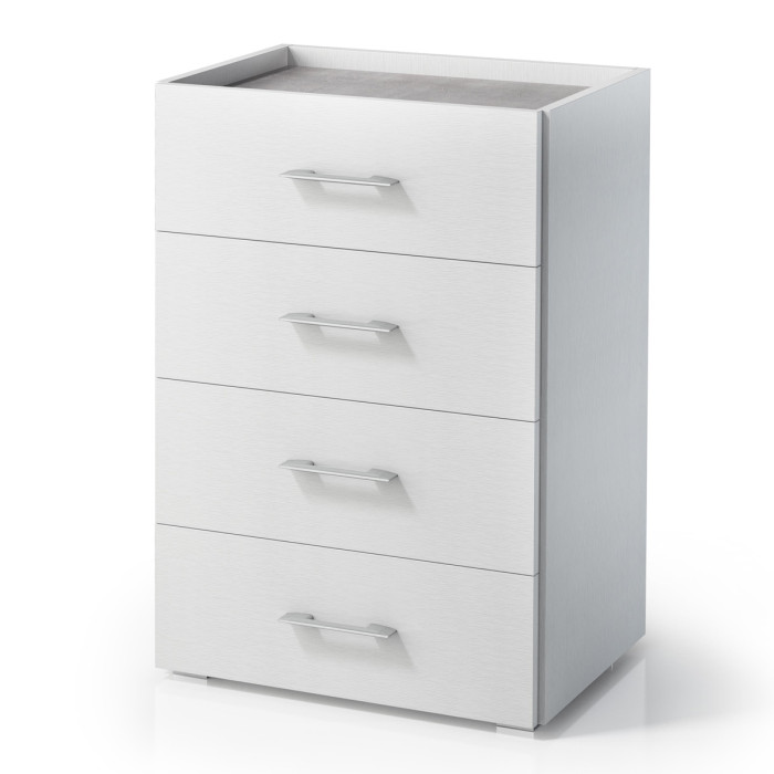 mobile-4-cassetti-arredo-casa-studio-L60xP40xH87-cm-contemporary-bianco-frassinato