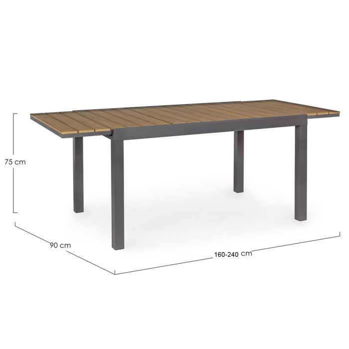 tavolo-elly-alluminio-giardino-160-allungabile-240-antracite-doghe-effetto-legno-teak