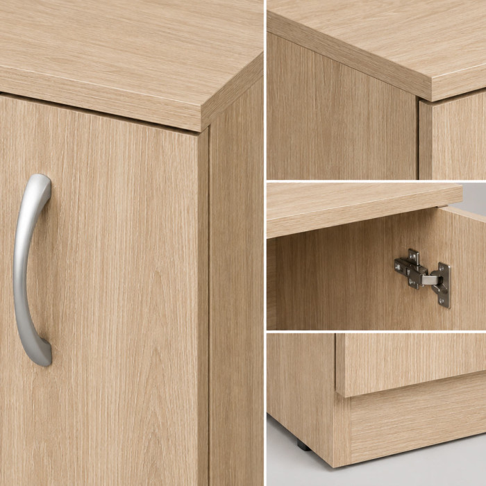 mobile lavanderia copri lavatrice o asciugatrice prime rovere well L74 x P70 x H90 cm