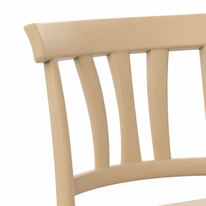 sedie resistenti casa e contract in polipropilene made in italy gael corda
