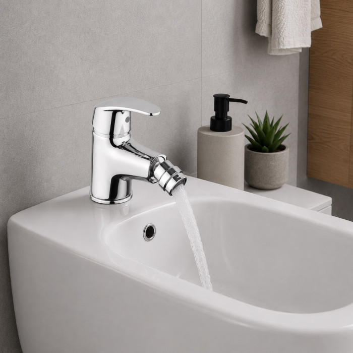 Miscelatori-bidet-bagno-in-ottone-cromo-con-scarico-made-in-Italy-ofelia
