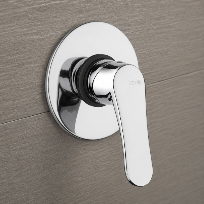 ATTILA - Miscelatore bagno incasso doccia in ottone cromato