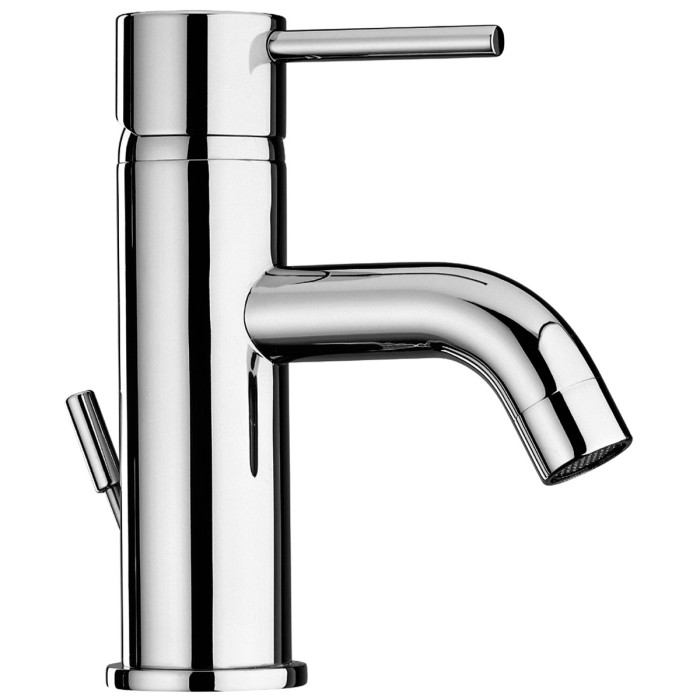 ESSENZA-miscelatore-monocomando-lavabo-in-ottone-cromo-lucido-Made-in-Italy