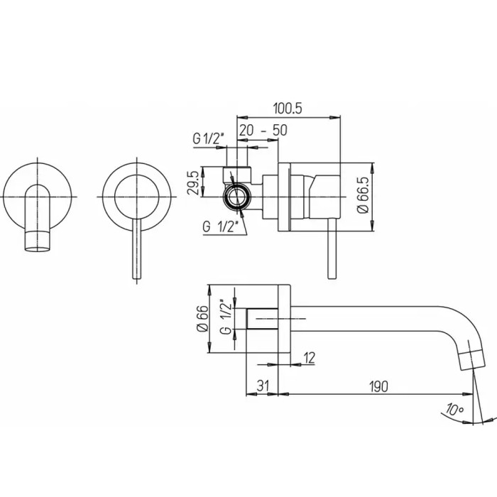 miscelatore-incasso-lavabo-muro-essenza-nero-opaco-bagno-minimal