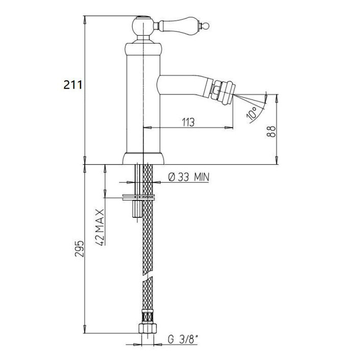 Miscelatore-bagno-bidet-ottone-cromato-como