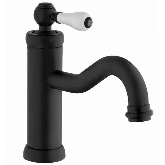 COMO - Miscelatore bagno lavabo Nero opaco