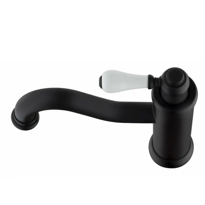 COMO - Miscelatore bagno lavabo Nero opaco