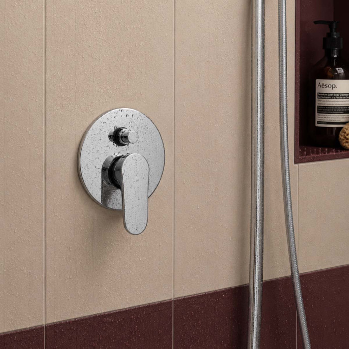 Miscelatore incasso doccia con deviatore Kellertaps SKY cromo