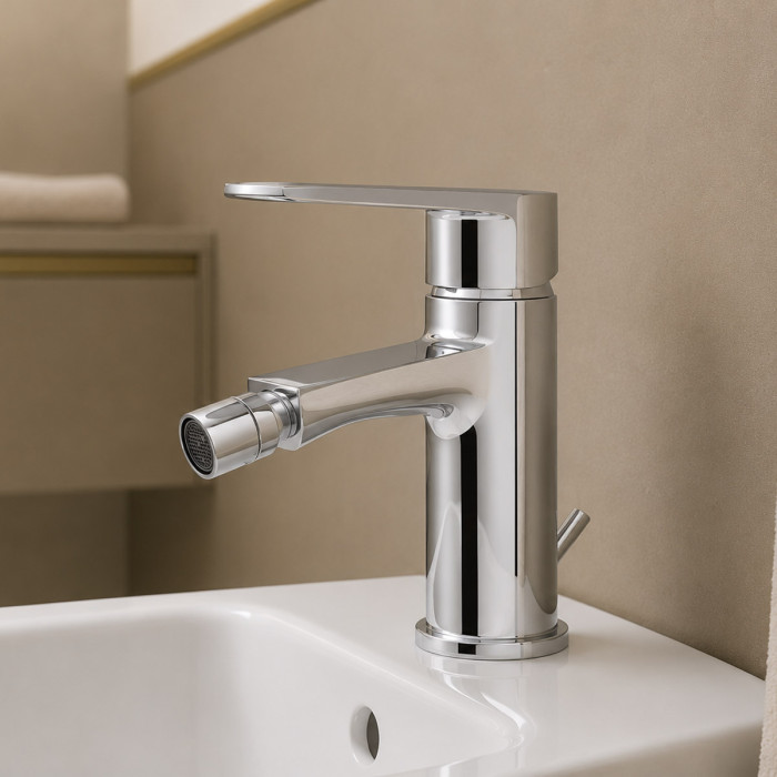 Miscelatore bidet con scarico automatico Kellertaps WINTER cromo