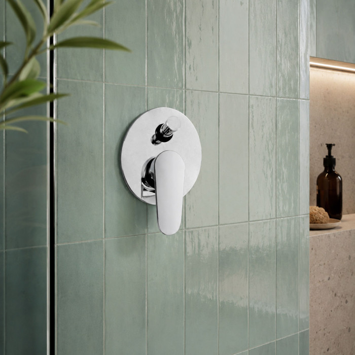 Miscelatore incasso doccia con deviatore Kellertaps WINTER cromo