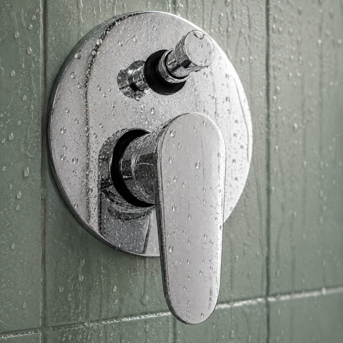 Miscelatore incasso doccia con deviatore Kellertaps WINTER cromo