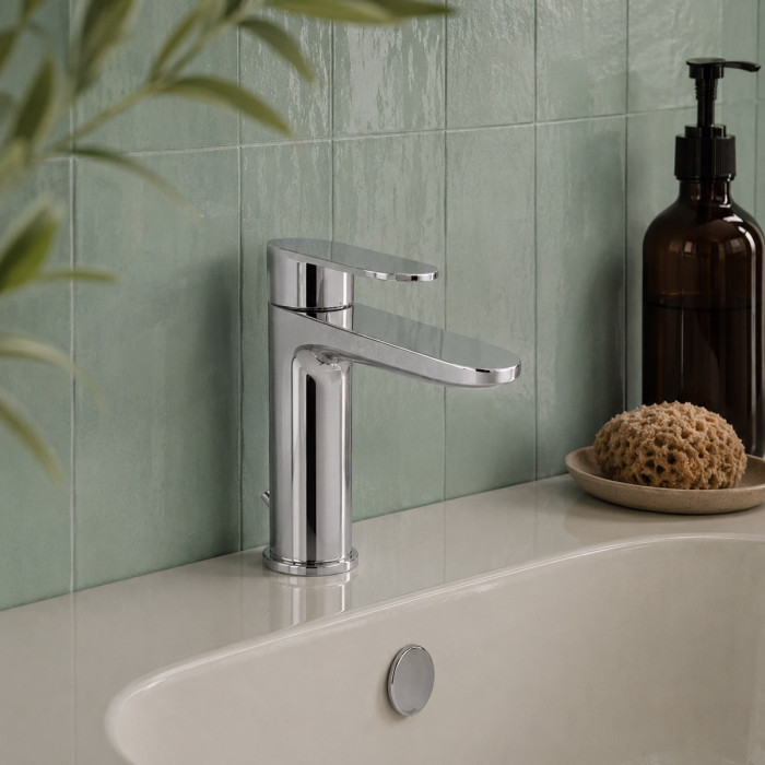 Miscelatore lavabo con scarico automatico  Kellertaps WINTER Cromo