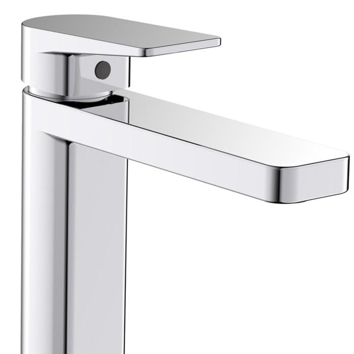Miscelatore Lavabo senza piletta di scarico modello Plan cromo