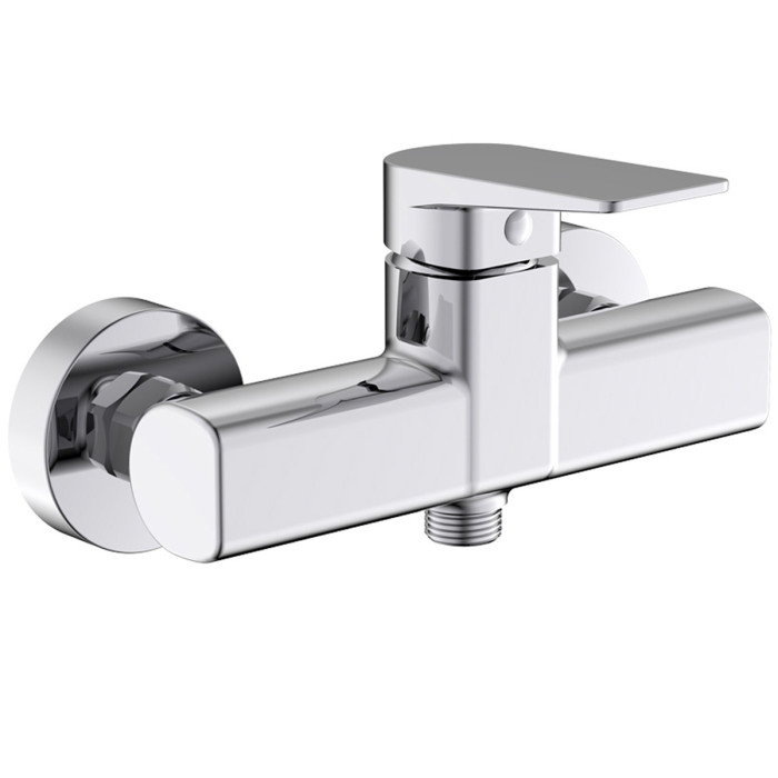 Miscelatore monocomando esterno doccia modello Plan cromo