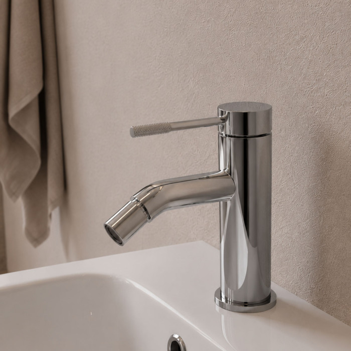 Miscelatore bidet con piletta scarico METRO