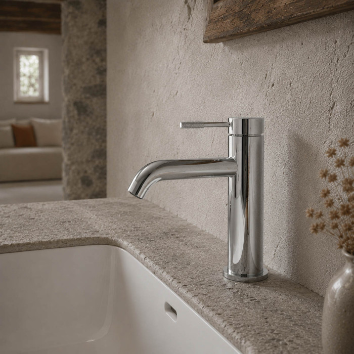 Miscelatore lavabo senza piletta di scarico METRO