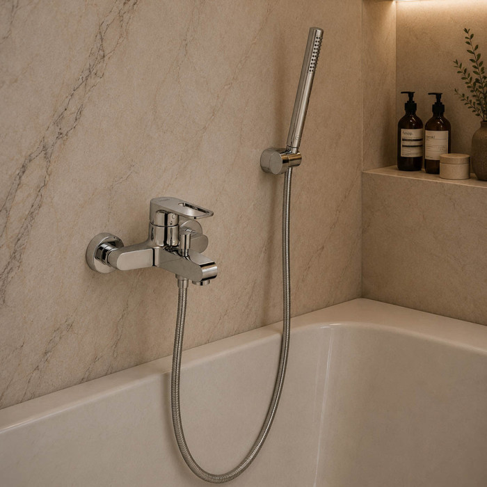 Miscelatore esterno vasca con kit duplex Jacuzzi TWILIGHT OPEN