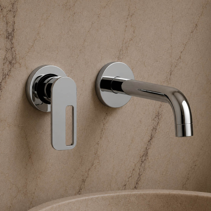 Miscelatore lavabo a muro Jacuzzi TWILIGHT OPEN