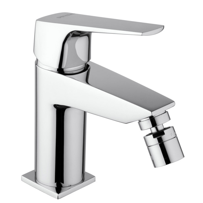 miscelatore bidet per bagno in ottone cromo Made in Italy ICEBERG