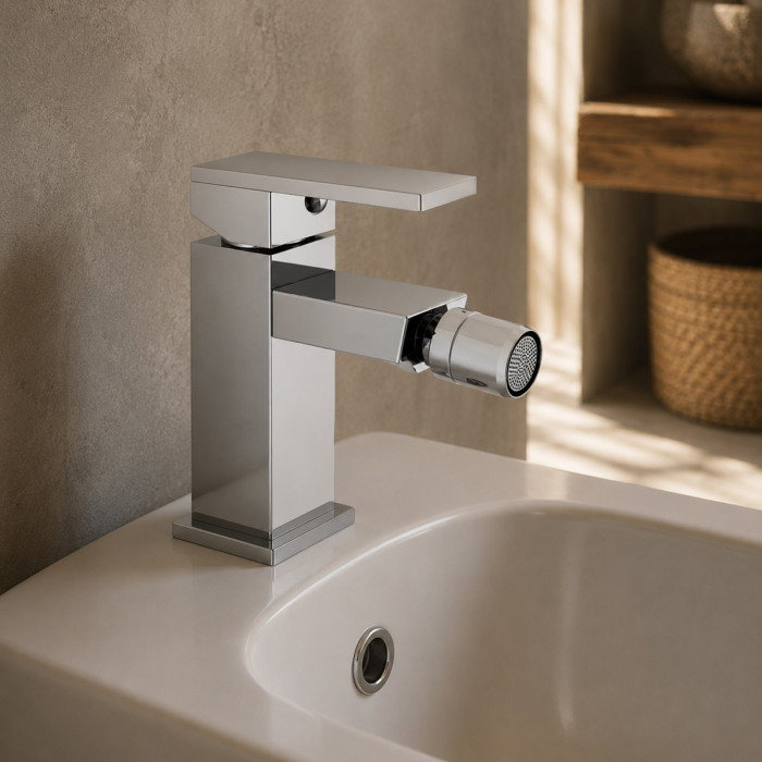 Miscelatore bidet piletta click clack QUABLO
